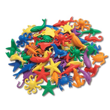 Learning Advantage Aquatic Counters Set, 84 Pieces 13150
